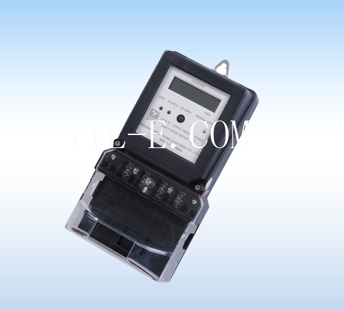 Single Phase Electronic Energy Meter with Infrared