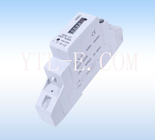 Single Phase DIN Rail Energy Meter with LCD