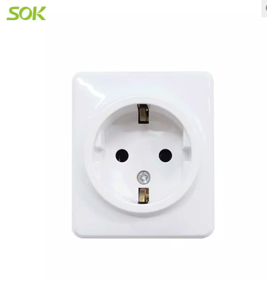 Surface Mounted Schuko Power Outlet