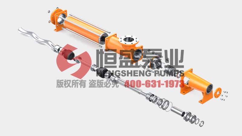 Single screw pump overview and application diagram