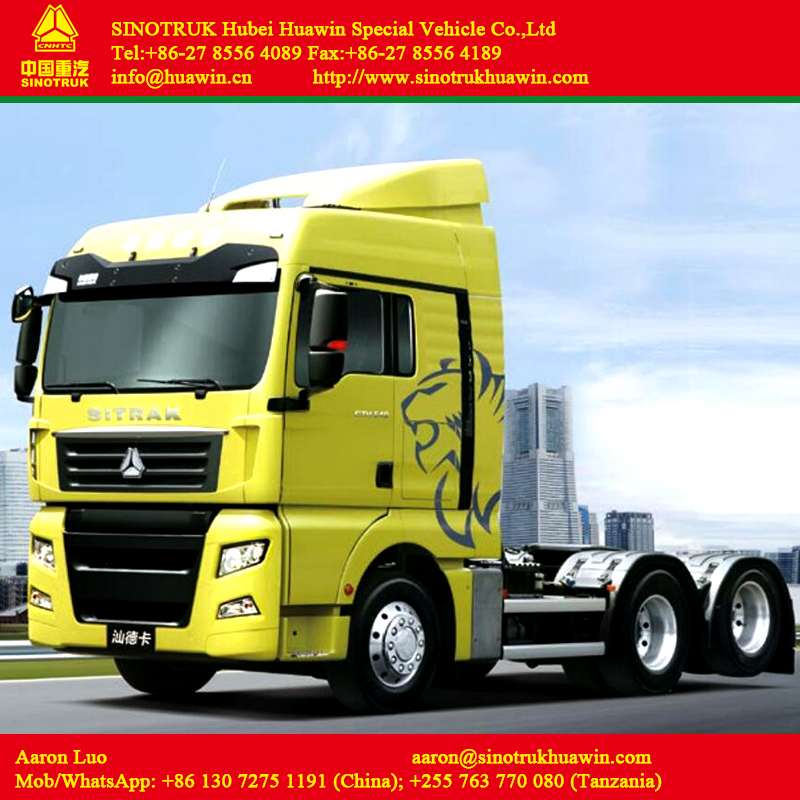 SINOTRUK C7H 6X4 Tractor truck MAN technology - Image 3