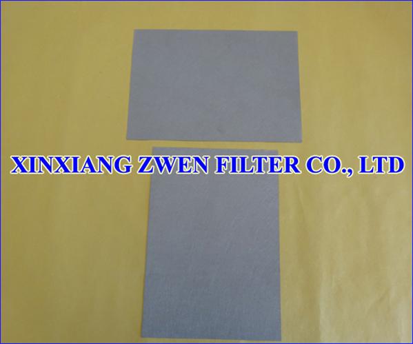 Sintered Fiber Filter Media for Fluid Filtration