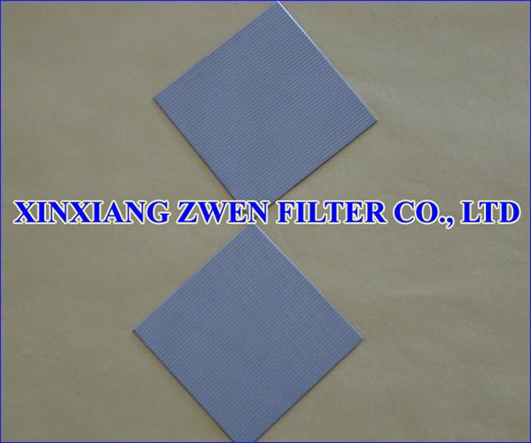 Sintered Metal Filter Plate