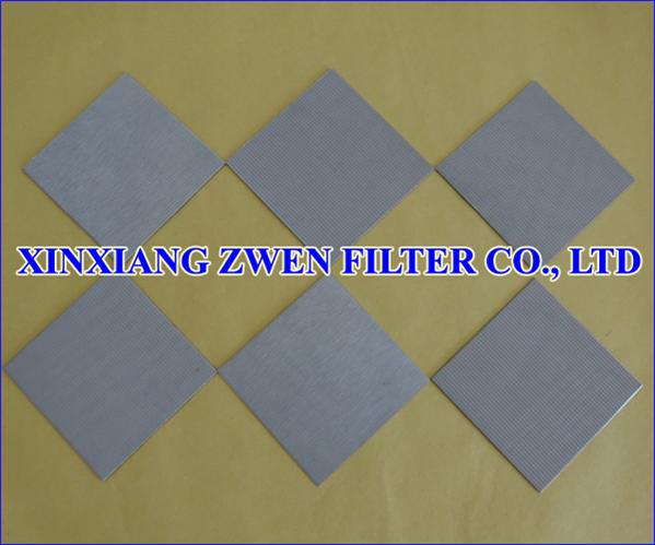 Sintered Metal Filter Sheet