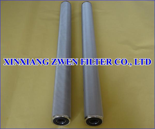 Sintered Stainless Steel Filter for Liquids and Gases