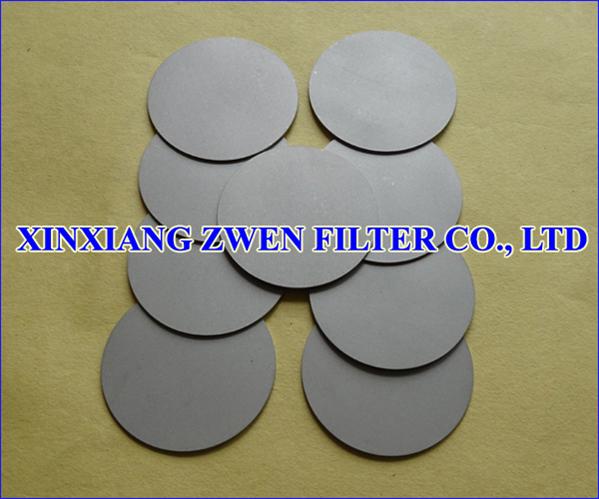 Porous Sintered Metal Powder Disc