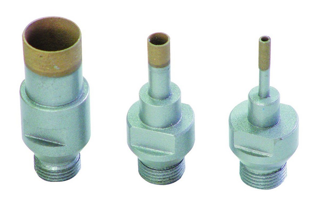 Continuous Rim Core Drill Bits for Tile and Glass