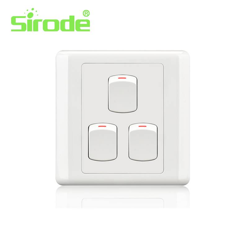 British Standard Wall Switch and Socket