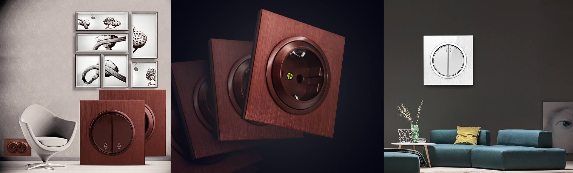 Sirode 6001 series wall switch and socket product line preview