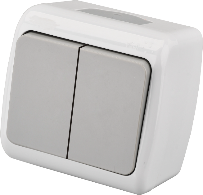 Sirode European surface mounted 8005E series wall switch and socket ip54 - Image 2