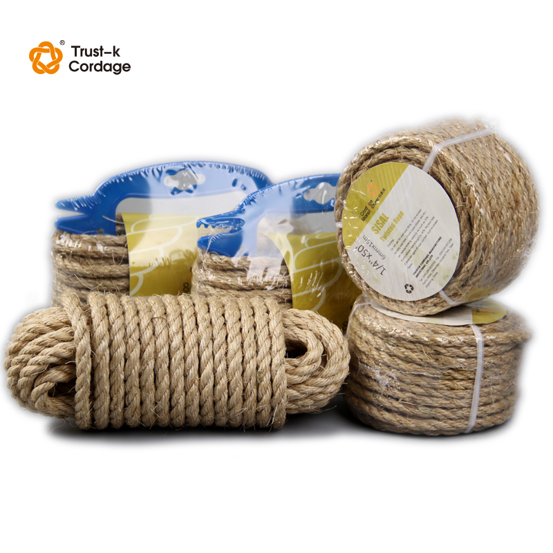 Sisal 3 Strand Twisted Rope - Image 2