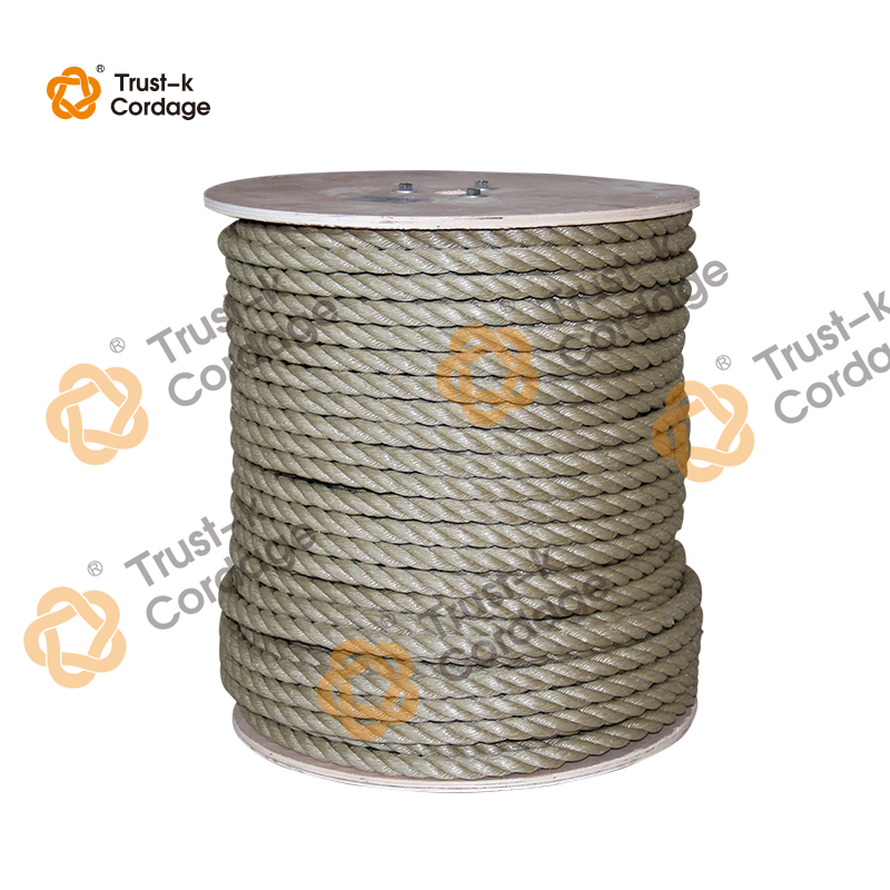 Natural Sisal Fiber 3-Strand Rope