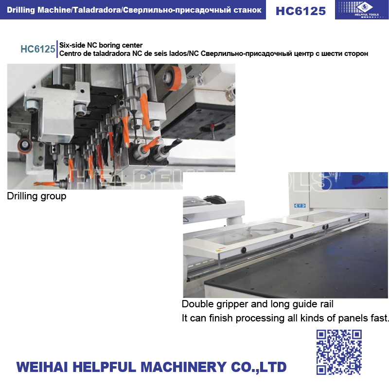 Drilling group and double gripper system mechanism