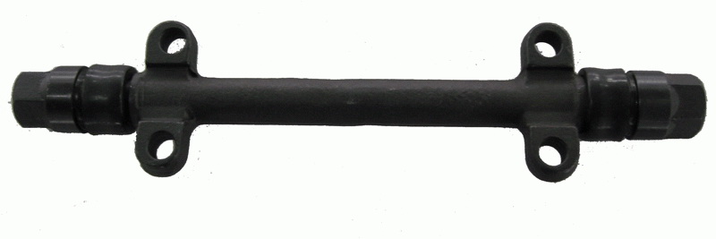 Industrial Fluid Distribution Manifold with Multiple Ports