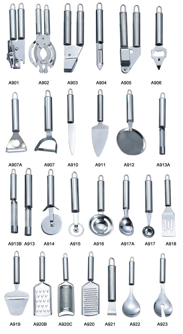 Stainless Steel Kitchen Utensil Set