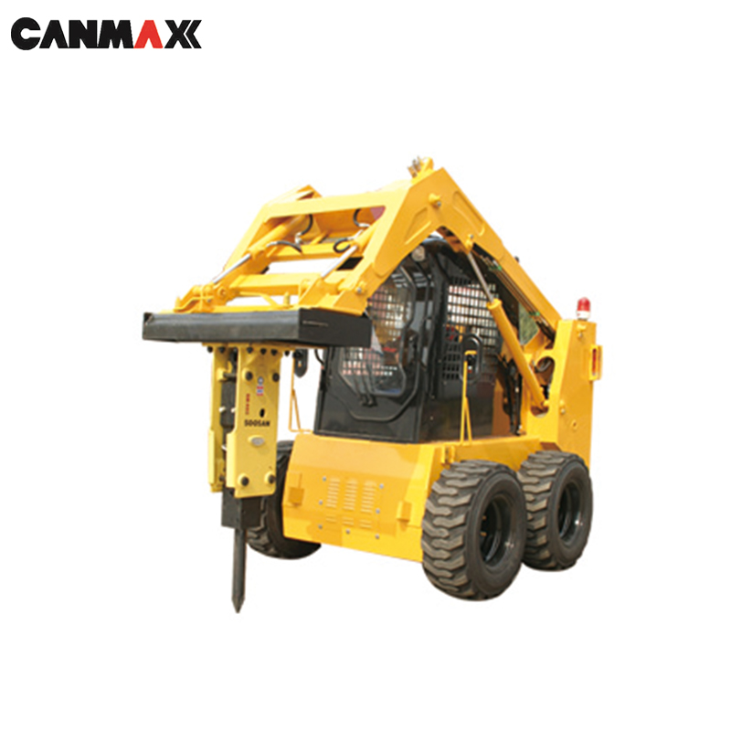Skid Steer Loader Auxiliary Breaking Hammer, Breaker Used for Building Road Construction - Image 3