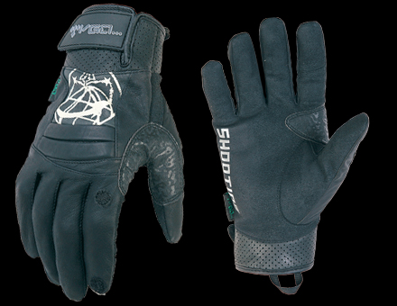 Shooting Gloves with Reinforced Grip