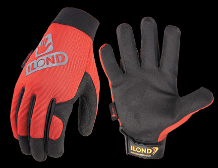 Work Gloves with Reinforced Palm