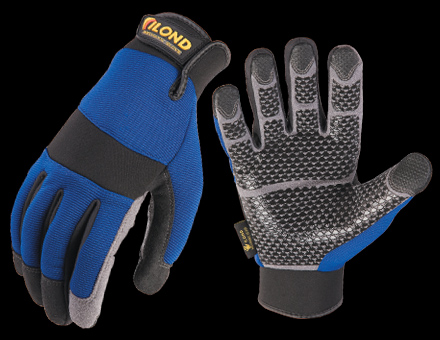 Reinforced Work Gloves with Enhanced Grip