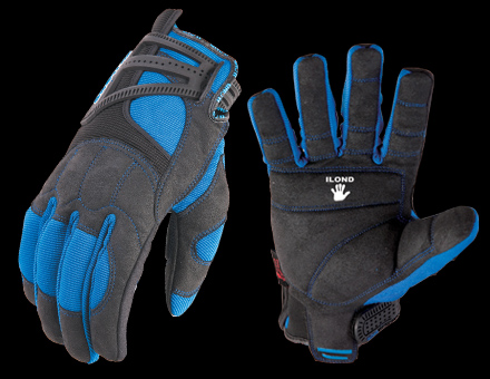 Reinforced Work Gloves for Industrial Use