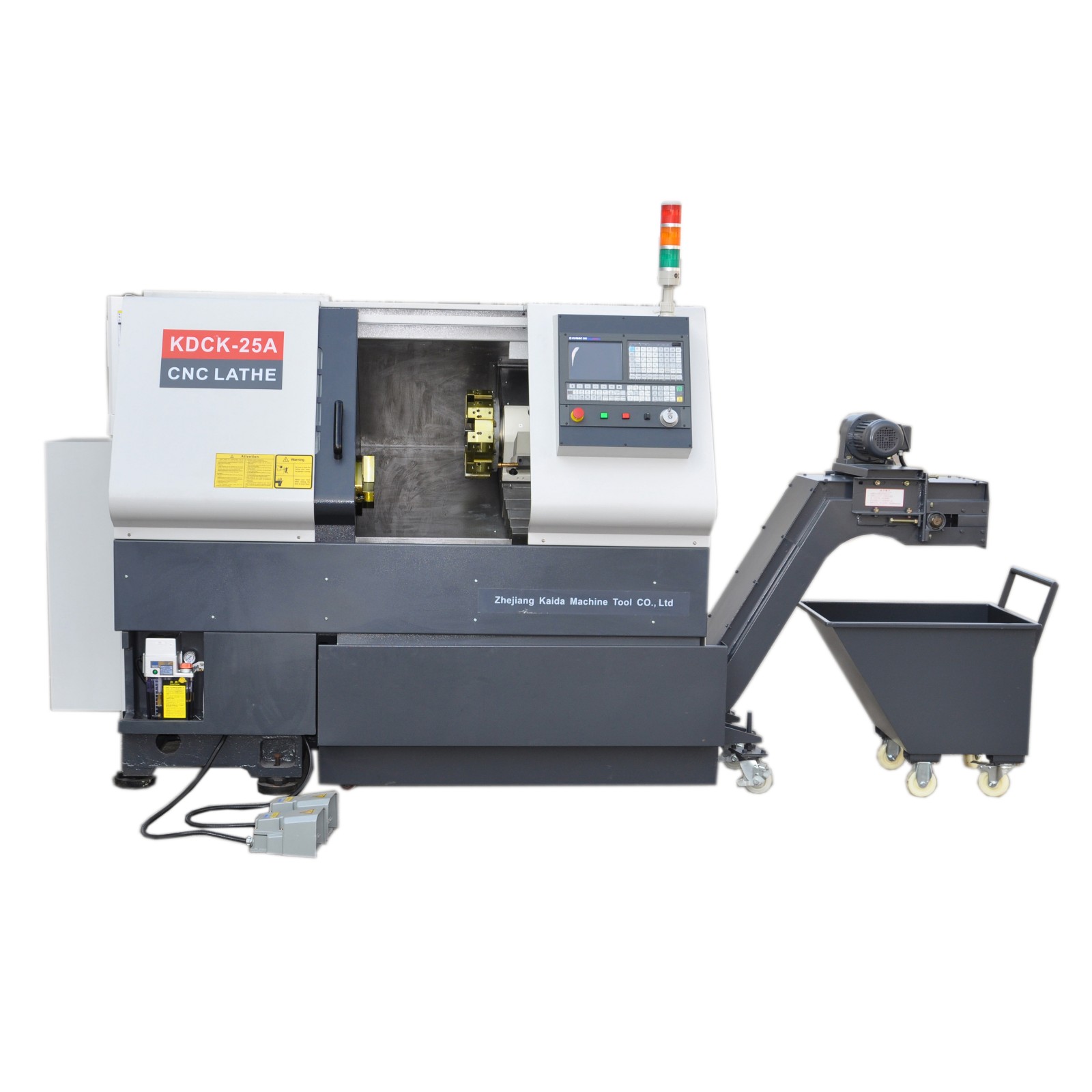 Slant bed CNC lathe KDCK-25 - Image 3