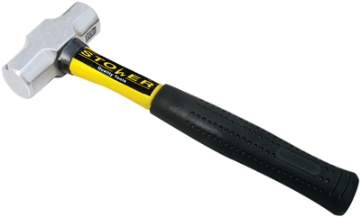 Fiberglass Handle Sledge Hammer with Rubber Grip