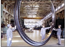 Large Diameter Slewing Bearing with Gear Teeth