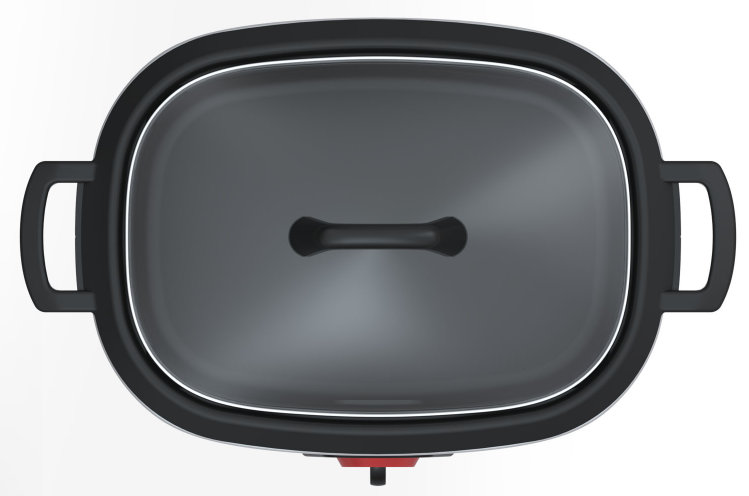 Electric Slow Cooker with Temperature Control