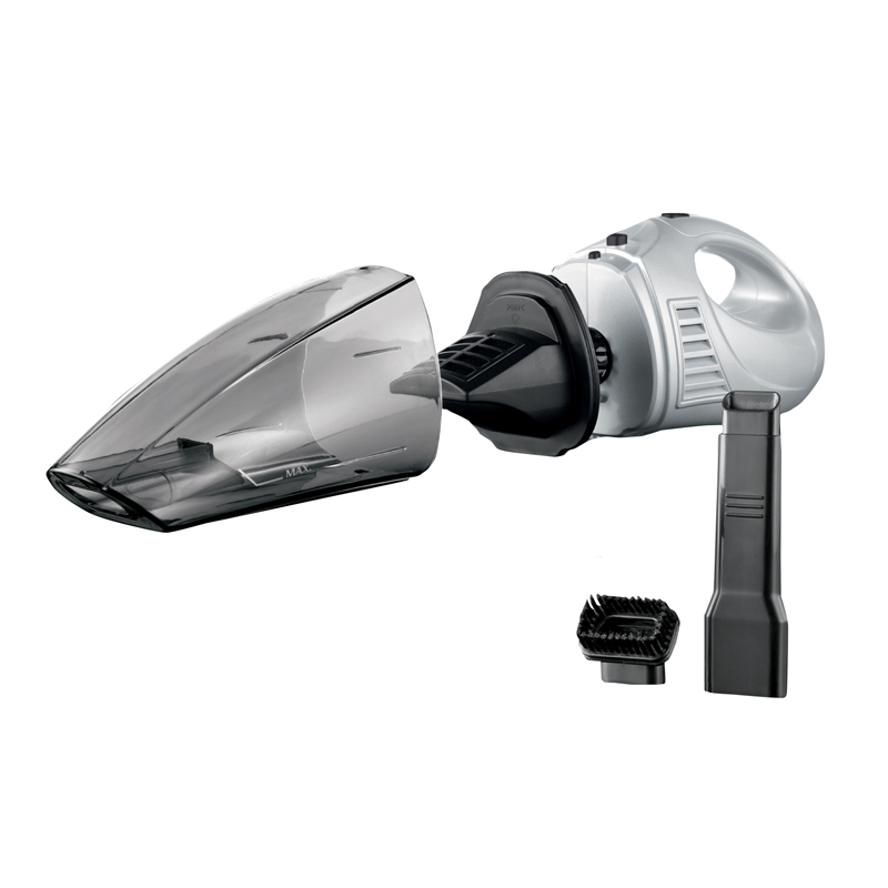 Cordless handheld vacuum with attachments
