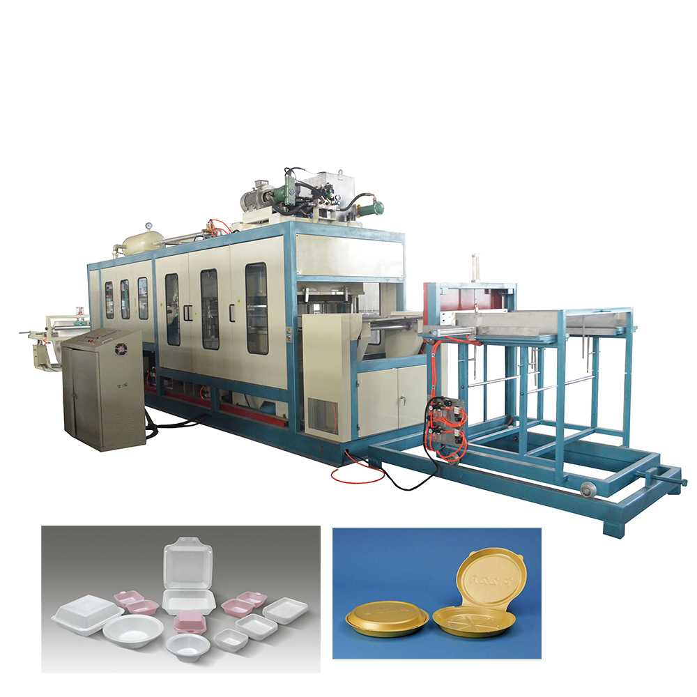 Small automatic foam food container thermoforming machine - Image 2