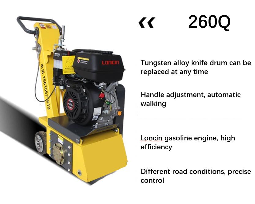 Diagram highlighting operator controls and drum replacement