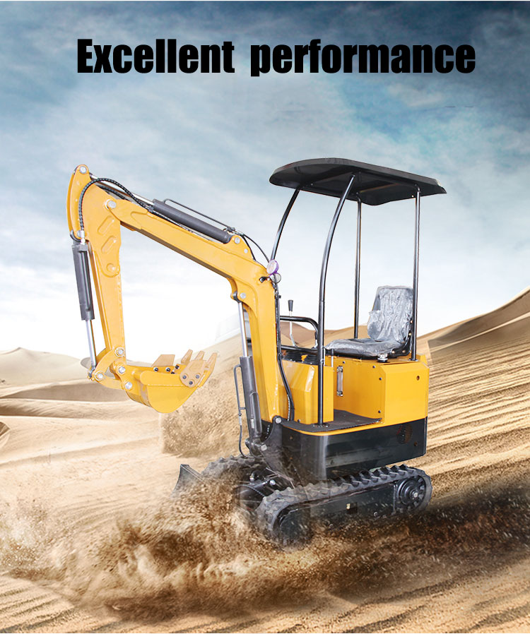 Small crawler excavator Hydraulic Small 0.8 Ton Digger - Image 2