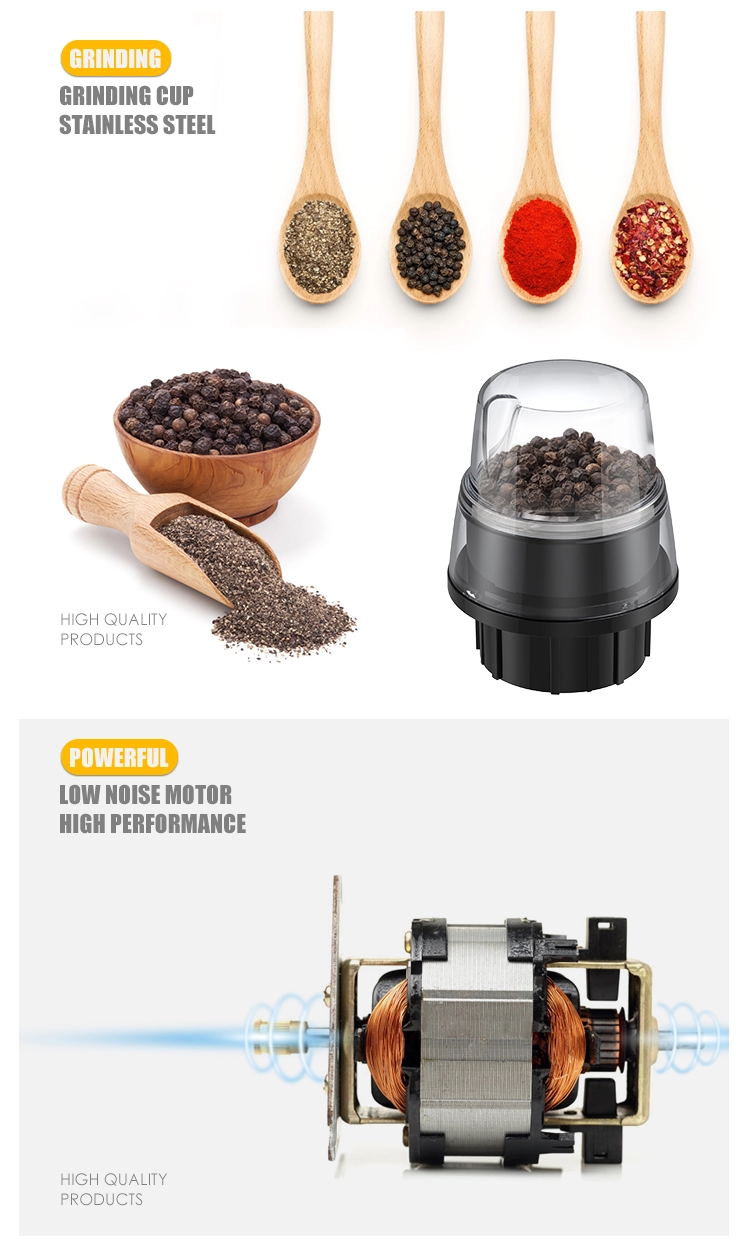 Blender with additional grinding cup accessory
