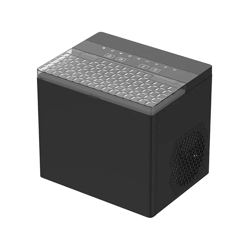 Compact Bullet Ice Maker for Home Use