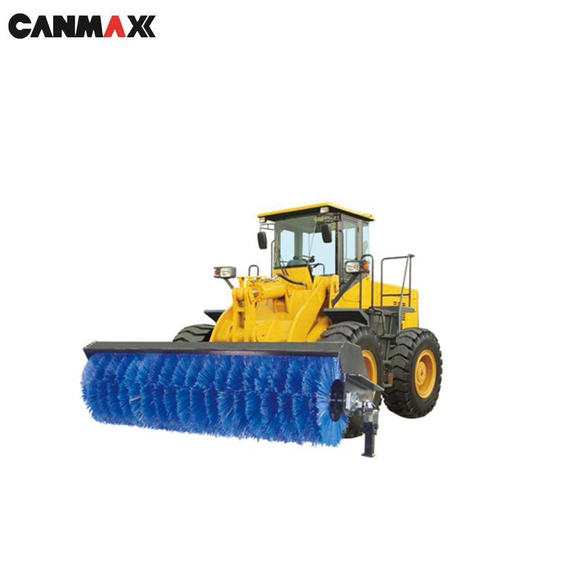 Small Skid Steer Loader Bevel Road Sweeper，Angle Broom Hot Price - Image 3