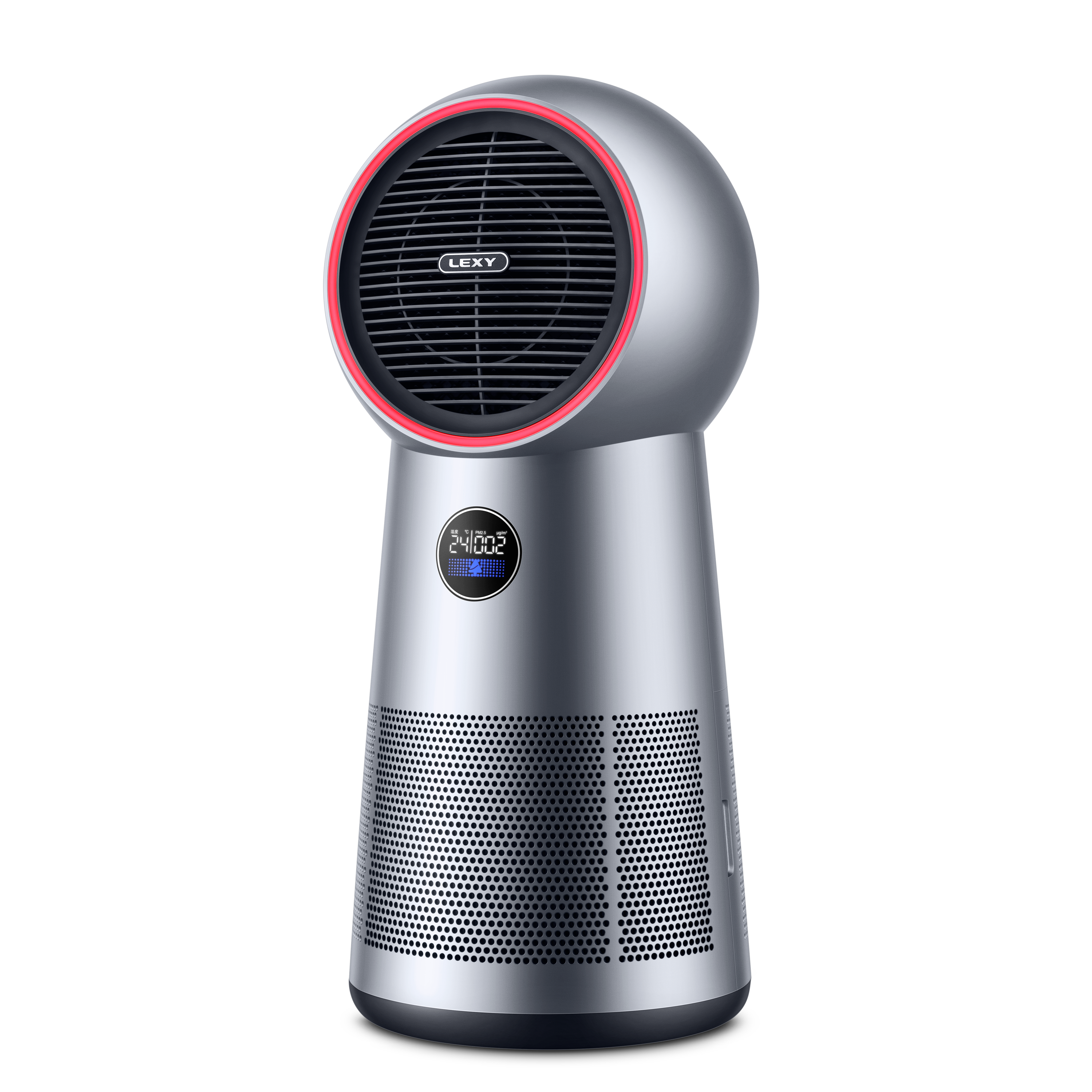 Smart Bladeless Fan with Air Purification