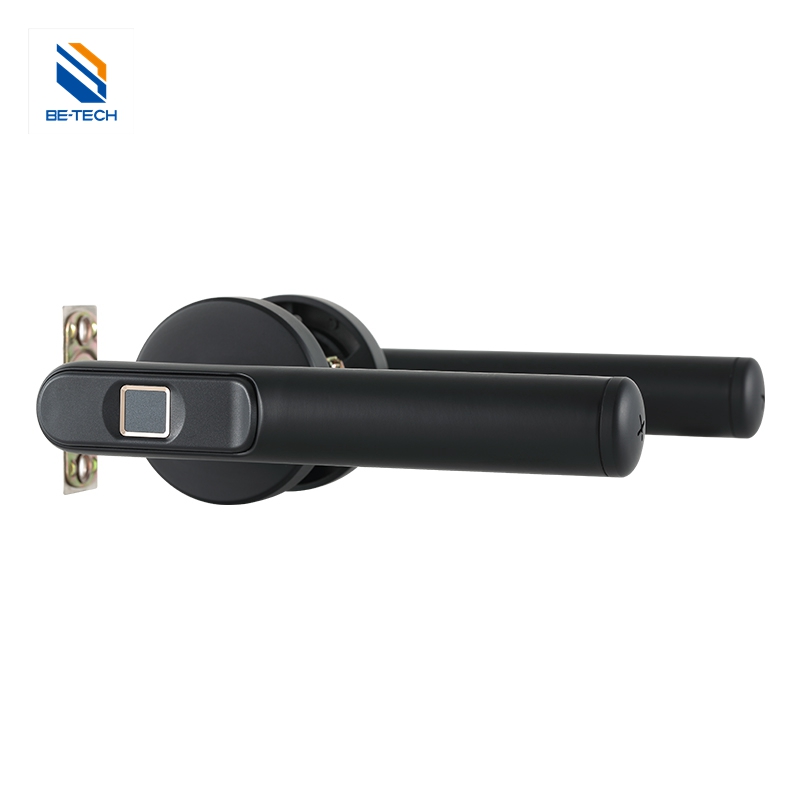 Smart Fingerprint Digital Smart Home Door Lock-Matte Black Electronic Digital Lock R6-19B - Image 2