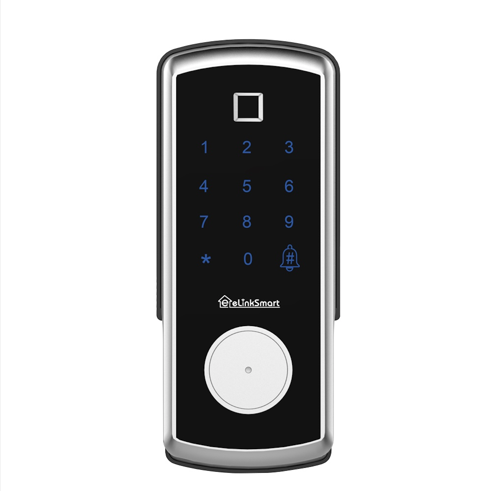 Fingerprint and Keypad Motorized Door Lock