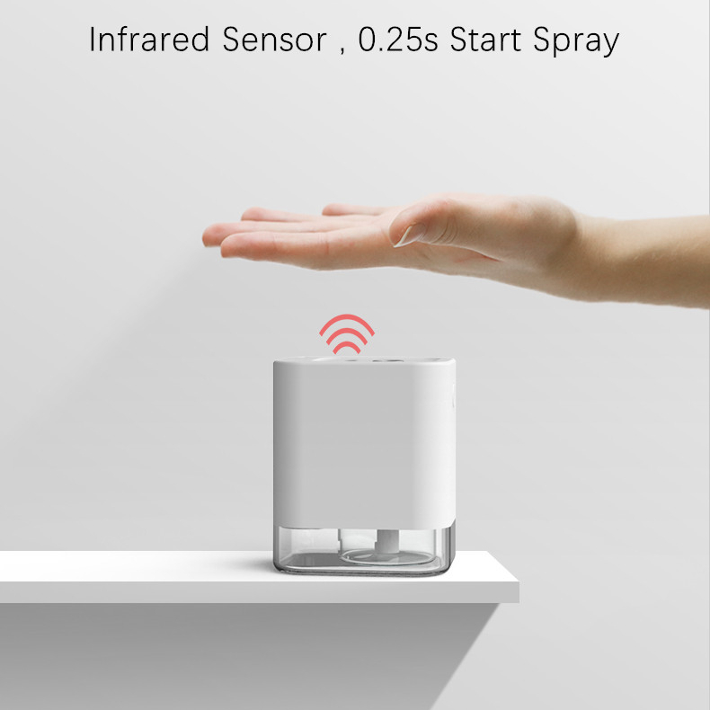 Infrared sensor and spray activation