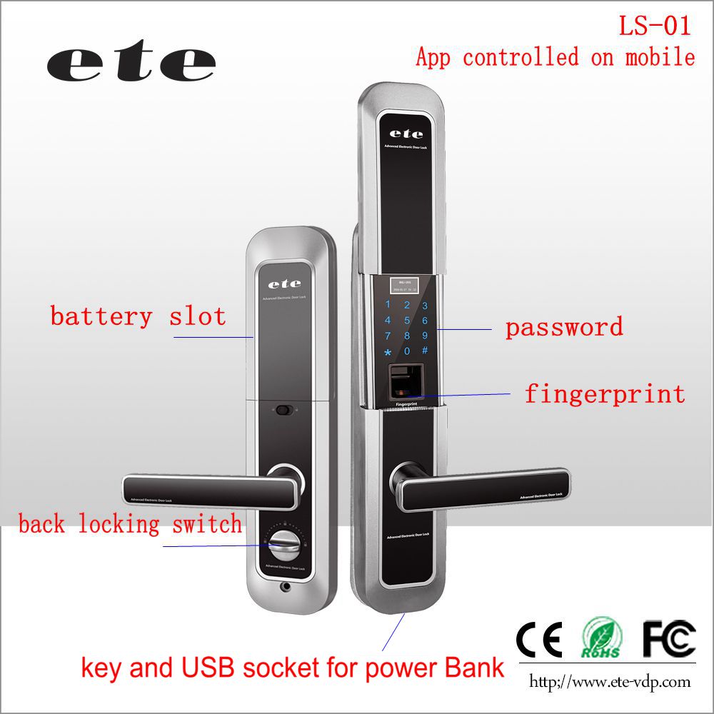 Smart Keyless Fingnerrint Lock - Image 3