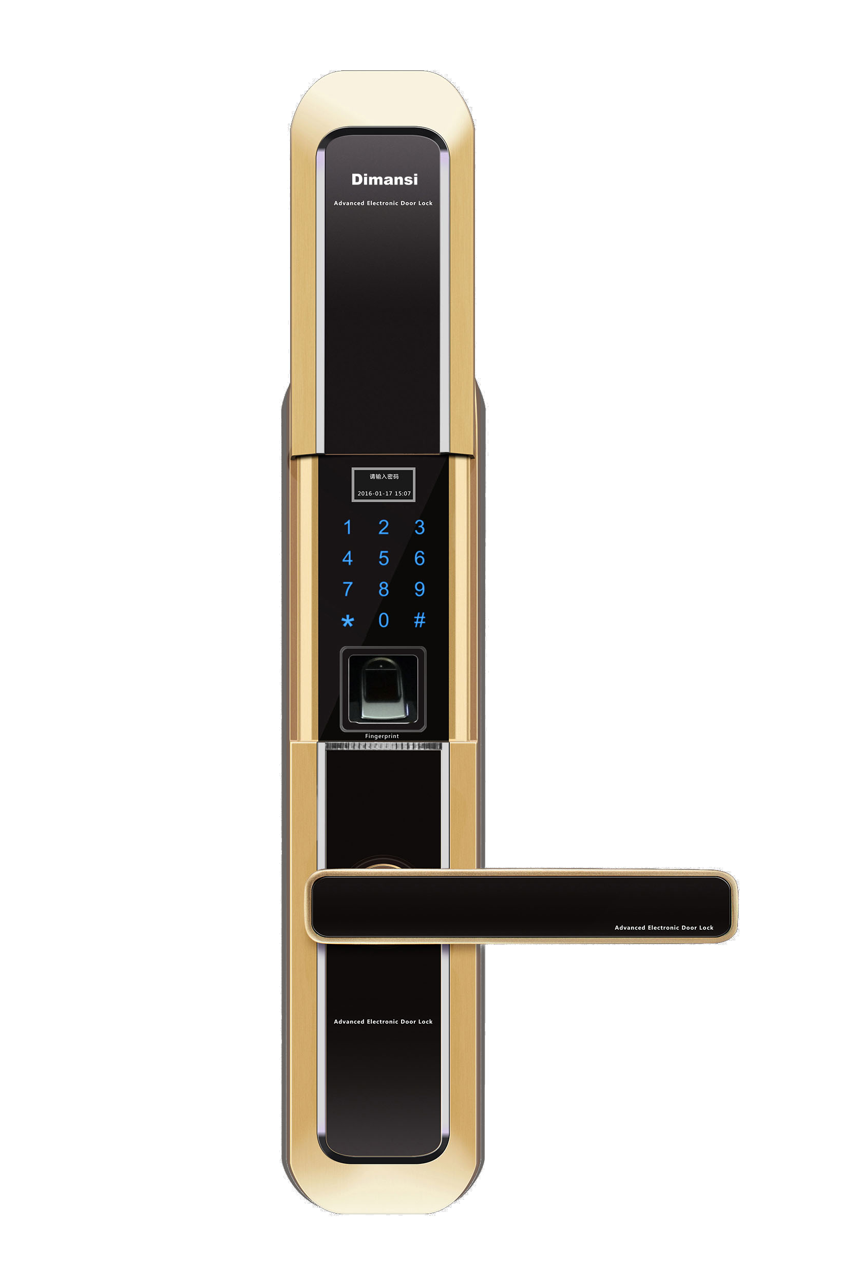 Keyless Fingerprint Door Lock