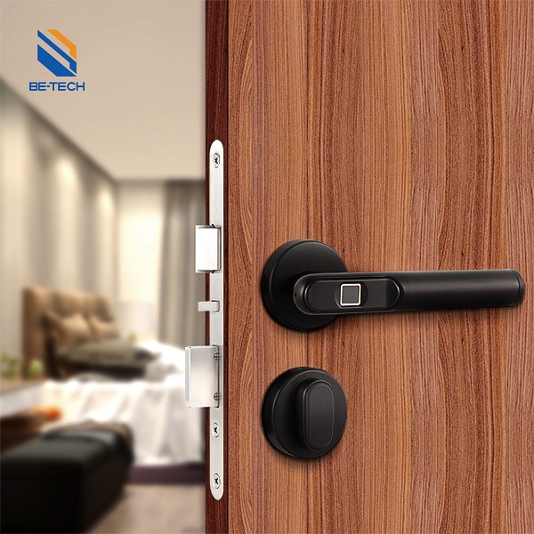 Smart Lock Fingerprint Lock Digital Smart Home Door Lock Matte Black-R665F-00 - Image 2