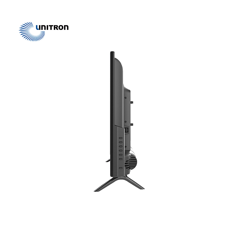 Smart LED TV with Integrated Sound Bar and Tempered Glass Screen