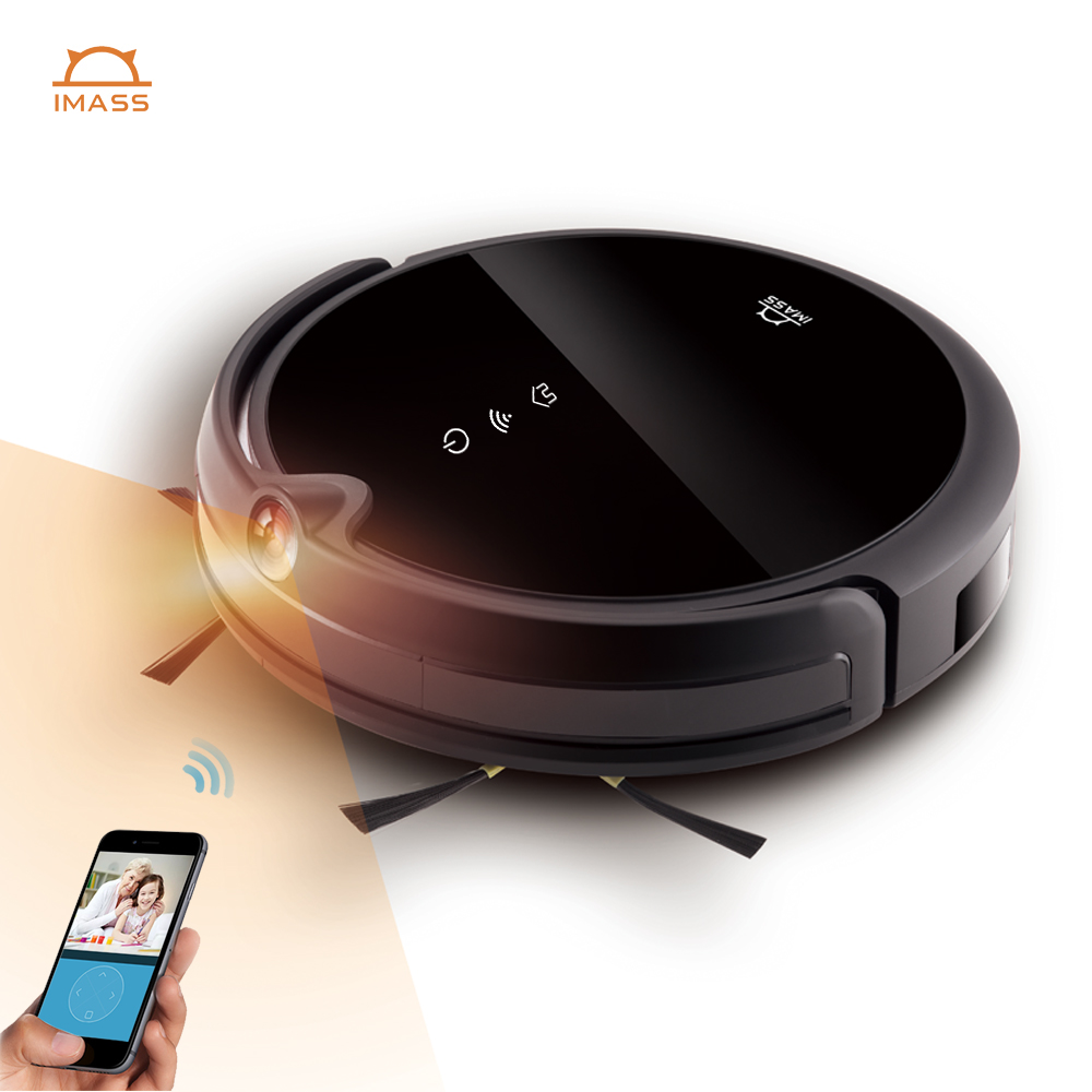 Smart Robot Vacuum Cleaner Sweep and Mop Function with Glass Touch Panel - Image 3