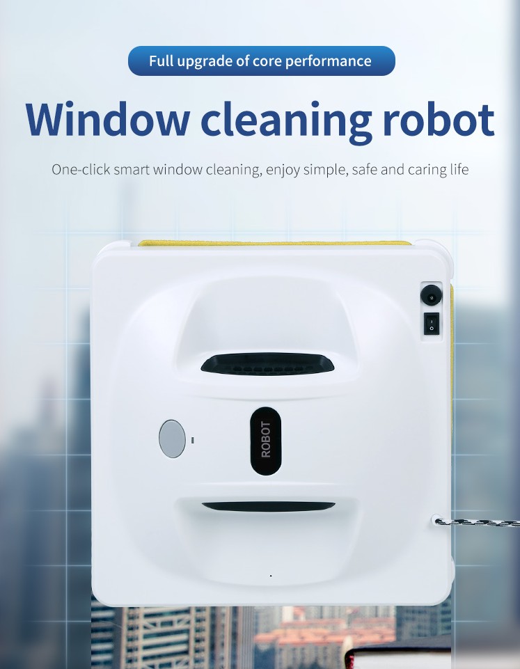 Smart robot window cleaner unit