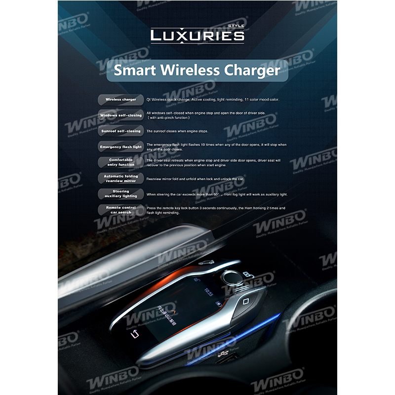 Wireless Charger with Multi-Function Control Module