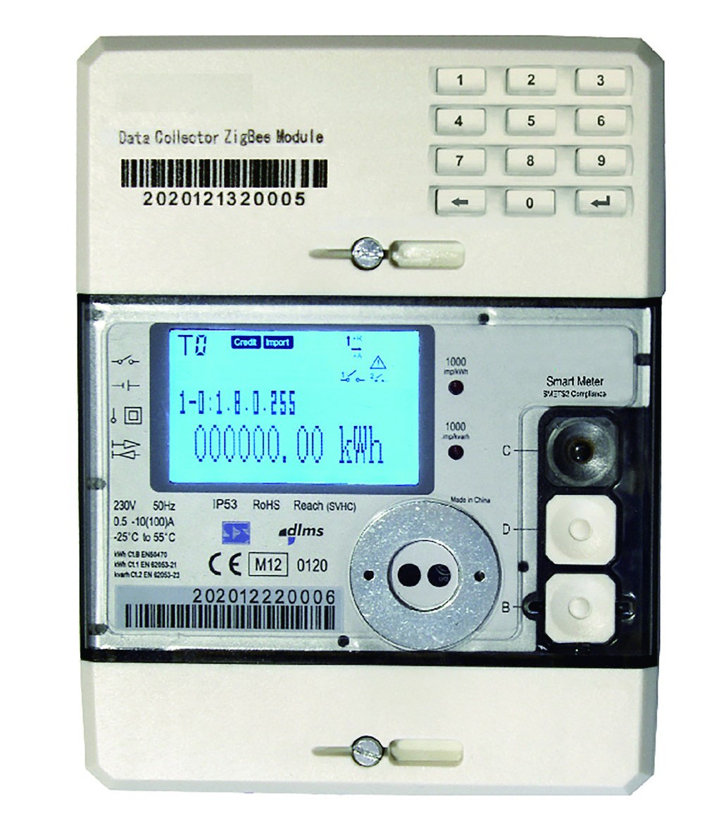 Single Phase Smart Meter SMETS-2 Compliant