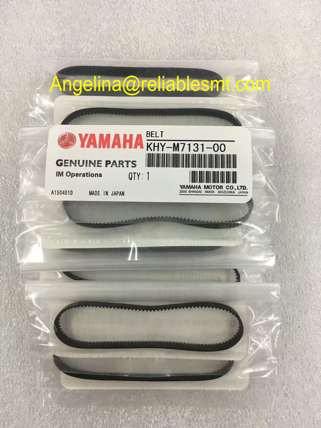 SMT Placement Machine Conveyor Belt for Yamaha YG12 YS12 YS24