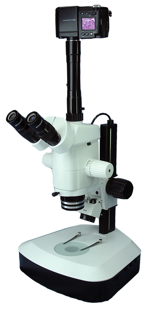 Digital Microscope with Integrated Camera