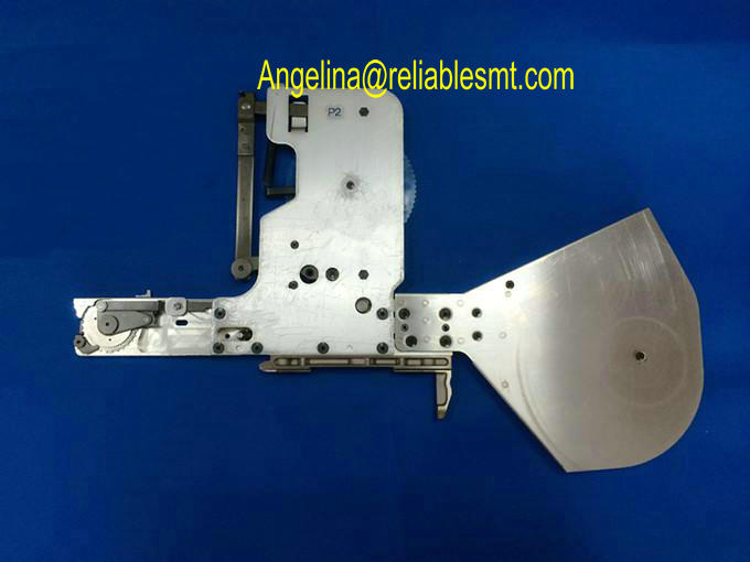 Close up of SMT feeder mechanism
